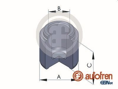 Поршень, корпус скобы тормоза AUTOFREN SEINSA D02552