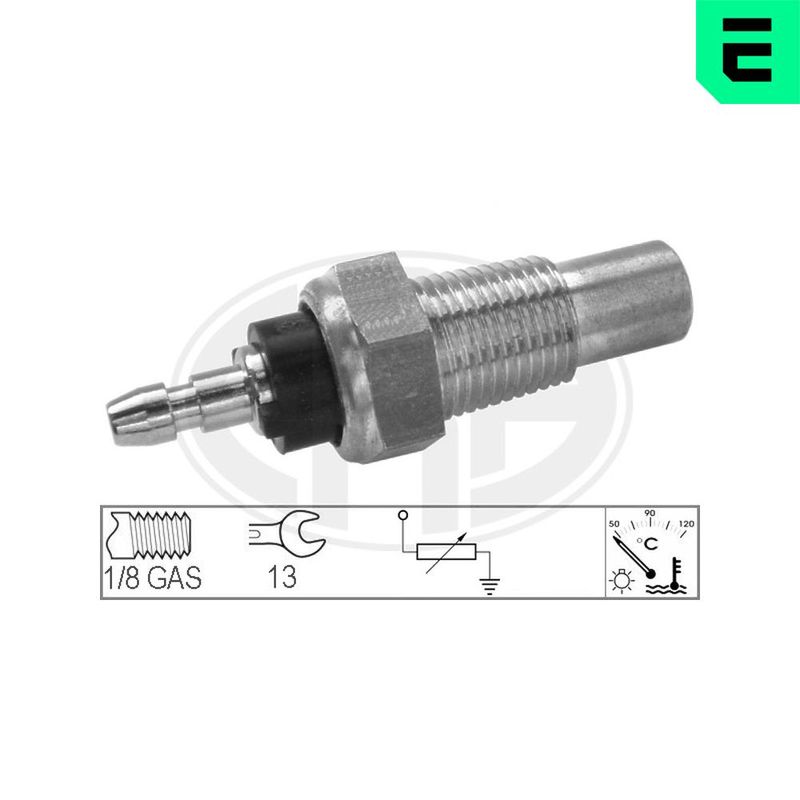 Датчик, температура охлаждающей жидкости ERA 330095
