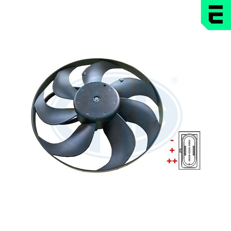 Вентилятор, охлаждение двигателя ERA 352028