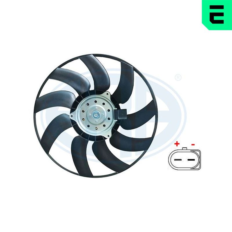 Вентилятор, охлаждение двигателя ERA 352041