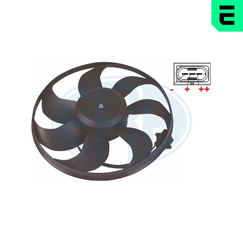 Вентилятор, охлаждение двигателя ERA 352045