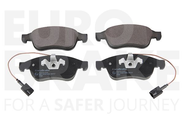 Комплект тормозных колодок, дисковый тормоз EUROBRAKE 5502221029