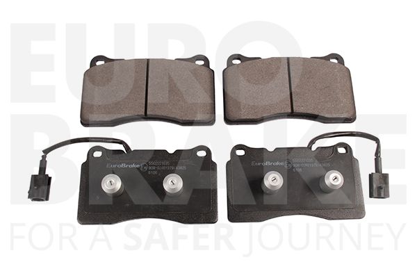 Комплект тормозных колодок, дисковый тормоз EUROBRAKE 5502221035