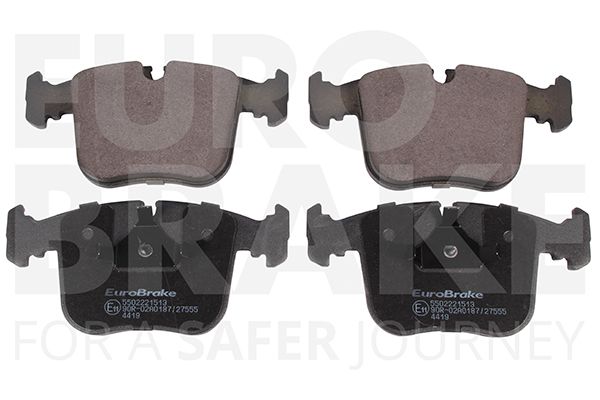 Комплект тормозных колодок, дисковый тормоз EUROBRAKE 5502221513