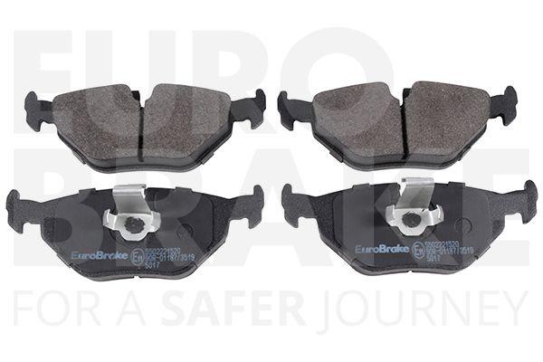 Комплект тормозных колодок, дисковый тормоз EUROBRAKE 5502221520