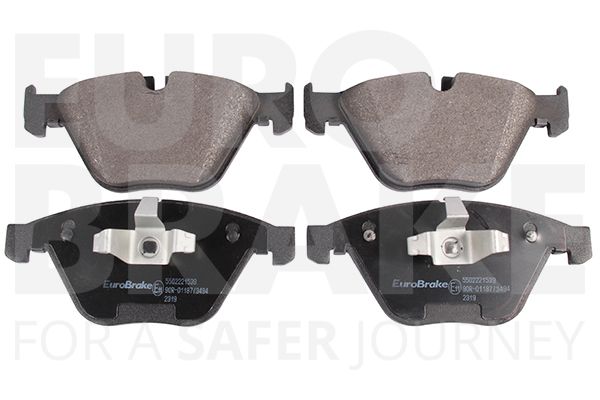 Комплект тормозных колодок, дисковый тормоз EUROBRAKE 5502221539