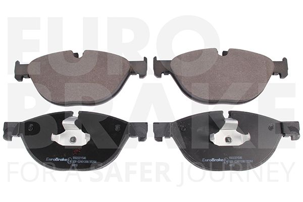 Комплект тормозных колодок, дисковый тормоз EUROBRAKE 5502221546