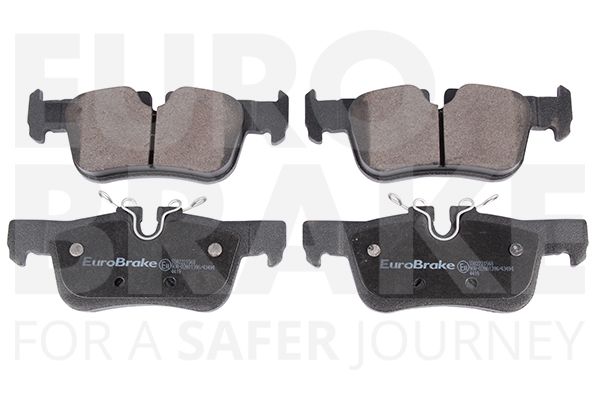 Комплект тормозных колодок, дисковый тормоз EUROBRAKE 5502221568