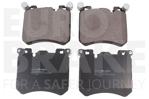 Комплект тормозных колодок, дисковый тормоз EUROBRAKE 5502221574