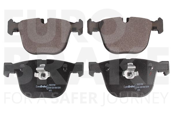 Комплект тормозных колодок, дисковый тормоз EUROBRAKE 5502221581