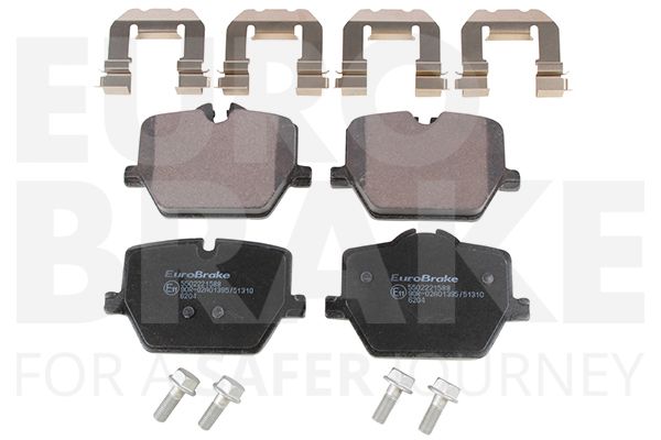 Комплект тормозных колодок, дисковый тормоз EUROBRAKE 5502221588