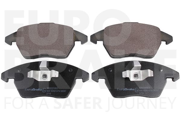 Комплект тормозных колодок, дисковый тормоз EUROBRAKE 5502221953