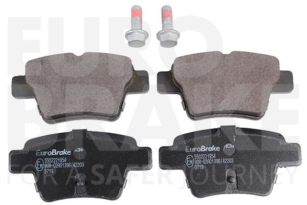 Комплект тормозных колодок, дисковый тормоз EUROBRAKE 5502221954