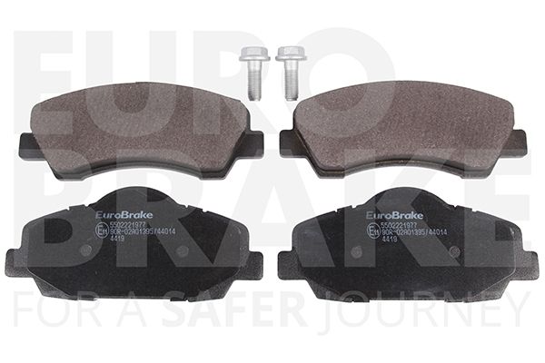 Комплект тормозных колодок, дисковый тормоз EUROBRAKE 5502221977