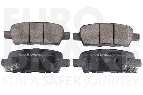 Комплект тормозных колодок, дисковый тормоз EUROBRAKE 5502222257