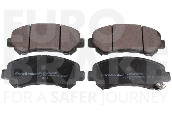 Комплект тормозных колодок, дисковый тормоз EUROBRAKE 5502222269