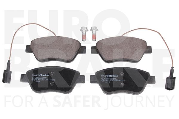 Комплект тормозных колодок, дисковый тормоз EUROBRAKE 5502222388
