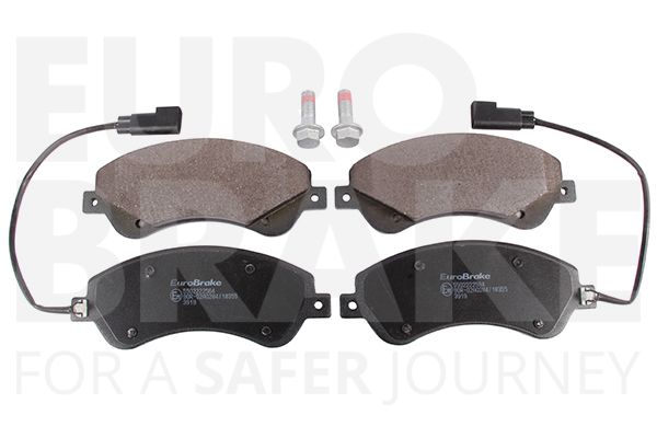 Комплект тормозных колодок, дисковый тормоз EUROBRAKE 5502222564