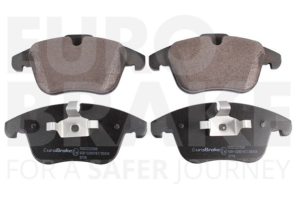 Комплект тормозных колодок, дисковый тормоз EUROBRAKE 5502222568