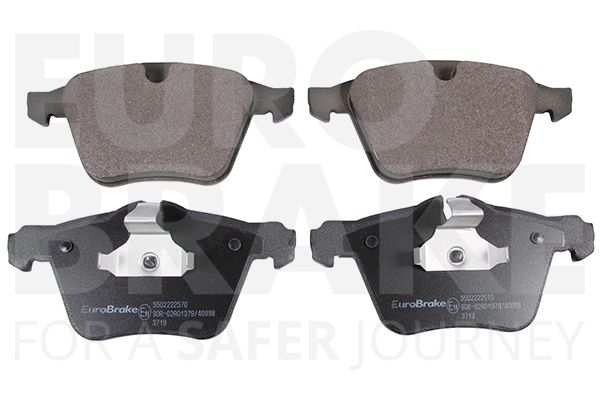 Комплект тормозных колодок, дисковый тормоз EUROBRAKE 5502222570