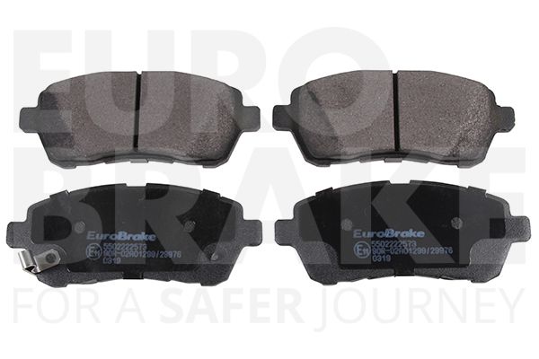 Комплект тормозных колодок, дисковый тормоз EUROBRAKE 5502222573