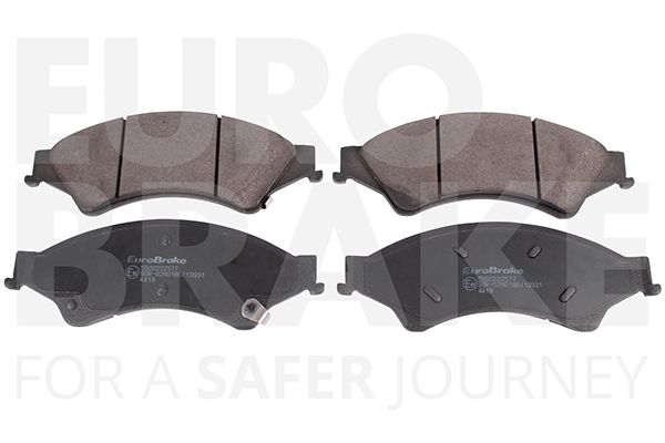 Комплект тормозных колодок, дисковый тормоз EUROBRAKE 5502222577