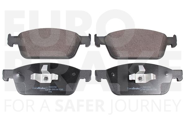 Комплект тормозных колодок, дисковый тормоз EUROBRAKE 5502222580