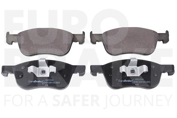 Комплект тормозных колодок, дисковый тормоз EUROBRAKE 5502222593