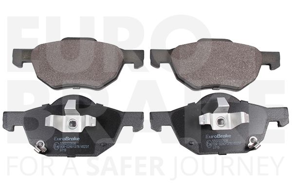 Комплект тормозных колодок, дисковый тормоз EUROBRAKE 5502222636