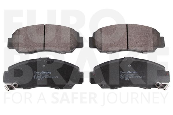 Комплект тормозных колодок, дисковый тормоз EUROBRAKE 5502222637