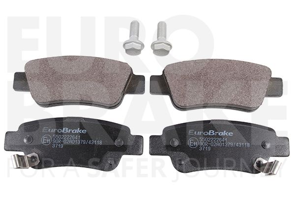 Комплект тормозных колодок, дисковый тормоз EUROBRAKE 5502222641