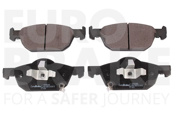 Комплект тормозных колодок, дисковый тормоз EUROBRAKE 5502222649