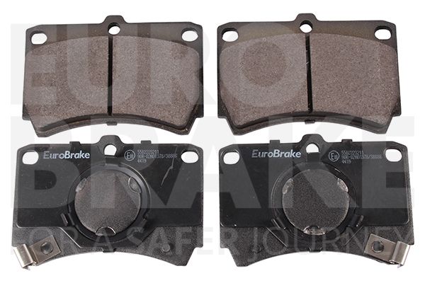 Комплект тормозных колодок, дисковый тормоз EUROBRAKE 5502223211