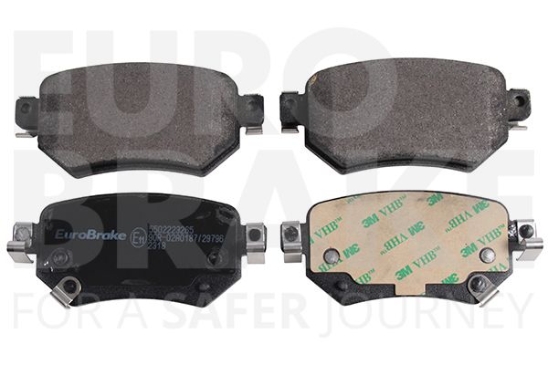 Комплект тормозных колодок, дисковый тормоз EUROBRAKE 5502223265