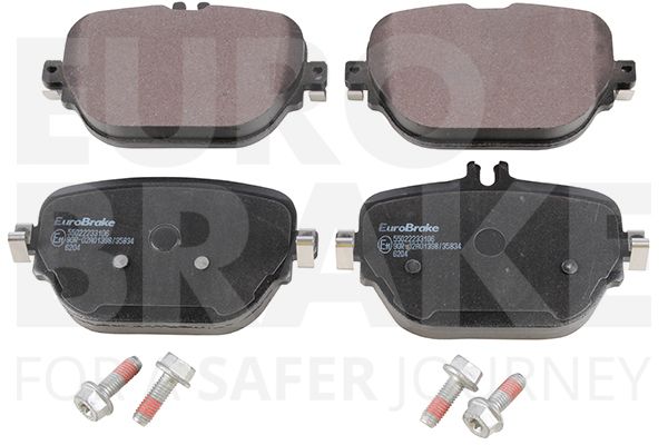 Комплект тормозных колодок, дисковый тормоз EUROBRAKE 55022233106