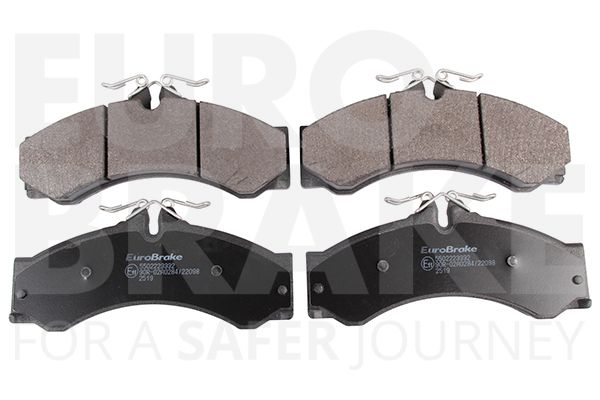Комплект тормозных колодок, дисковый тормоз EUROBRAKE 5502223332