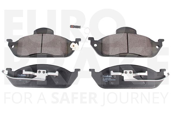 Комплект тормозных колодок, дисковый тормоз EUROBRAKE 5502223342