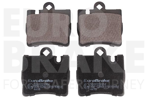 Комплект тормозных колодок, дисковый тормоз EUROBRAKE 5502223354