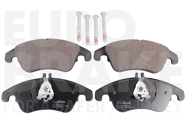 Комплект тормозных колодок, дисковый тормоз EUROBRAKE 5502223367