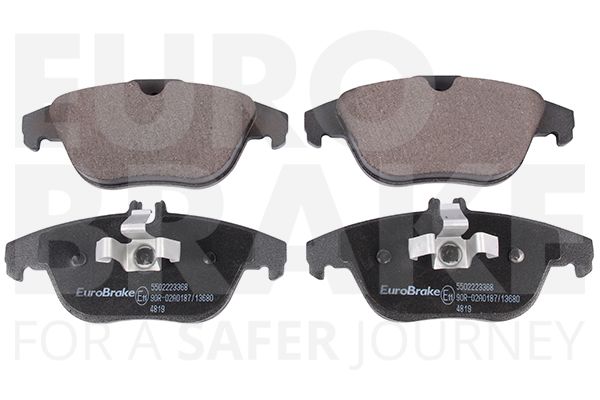 Комплект тормозных колодок, дисковый тормоз EUROBRAKE 5502223368