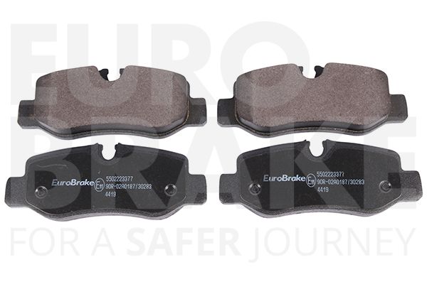 Комплект тормозных колодок, дисковый тормоз EUROBRAKE 5502223377