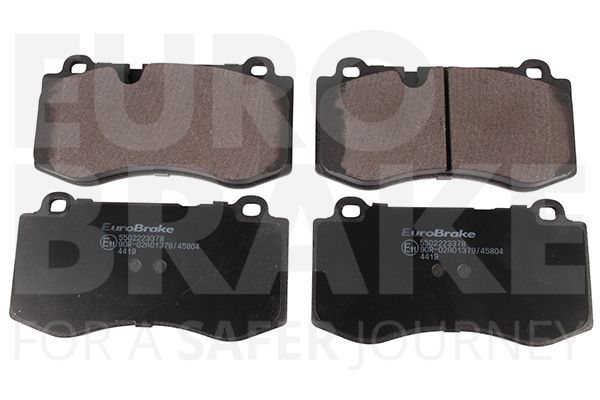 Комплект тормозных колодок, дисковый тормоз EUROBRAKE 5502223378
