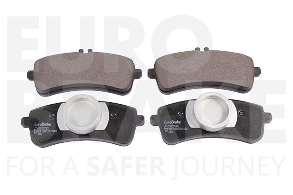 Комплект тормозных колодок, дисковый тормоз EUROBRAKE 5502223395