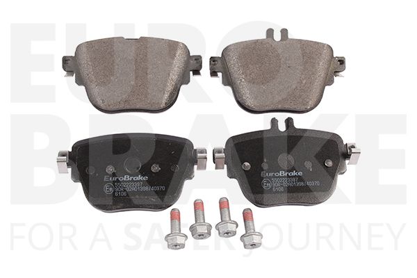 Комплект тормозных колодок, дисковый тормоз EUROBRAKE 5502223397