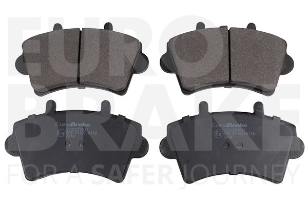 Комплект тормозных колодок, дисковый тормоз EUROBRAKE 5502223631
