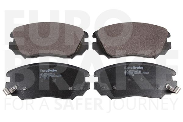 Комплект тормозных колодок, дисковый тормоз EUROBRAKE 5502223640