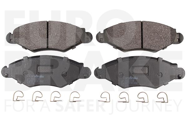 Комплект тормозных колодок, дисковый тормоз EUROBRAKE 5502223739