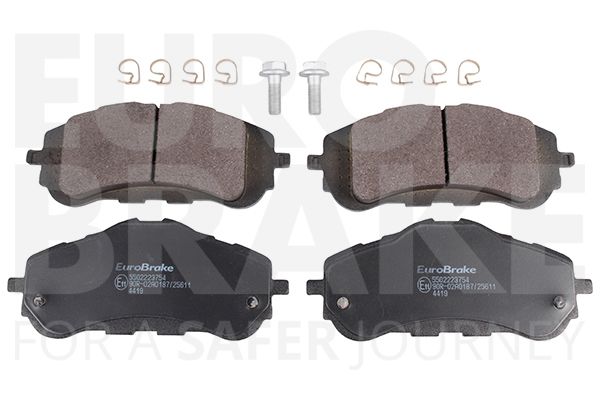 Комплект тормозных колодок, дисковый тормоз EUROBRAKE 5502223754
