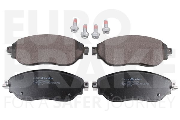 Комплект тормозных колодок, дисковый тормоз EUROBRAKE 5502223972