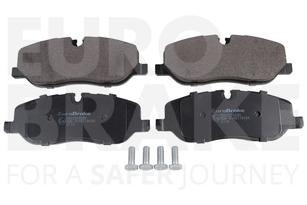 Комплект тормозных колодок, дисковый тормоз EUROBRAKE 5502224030